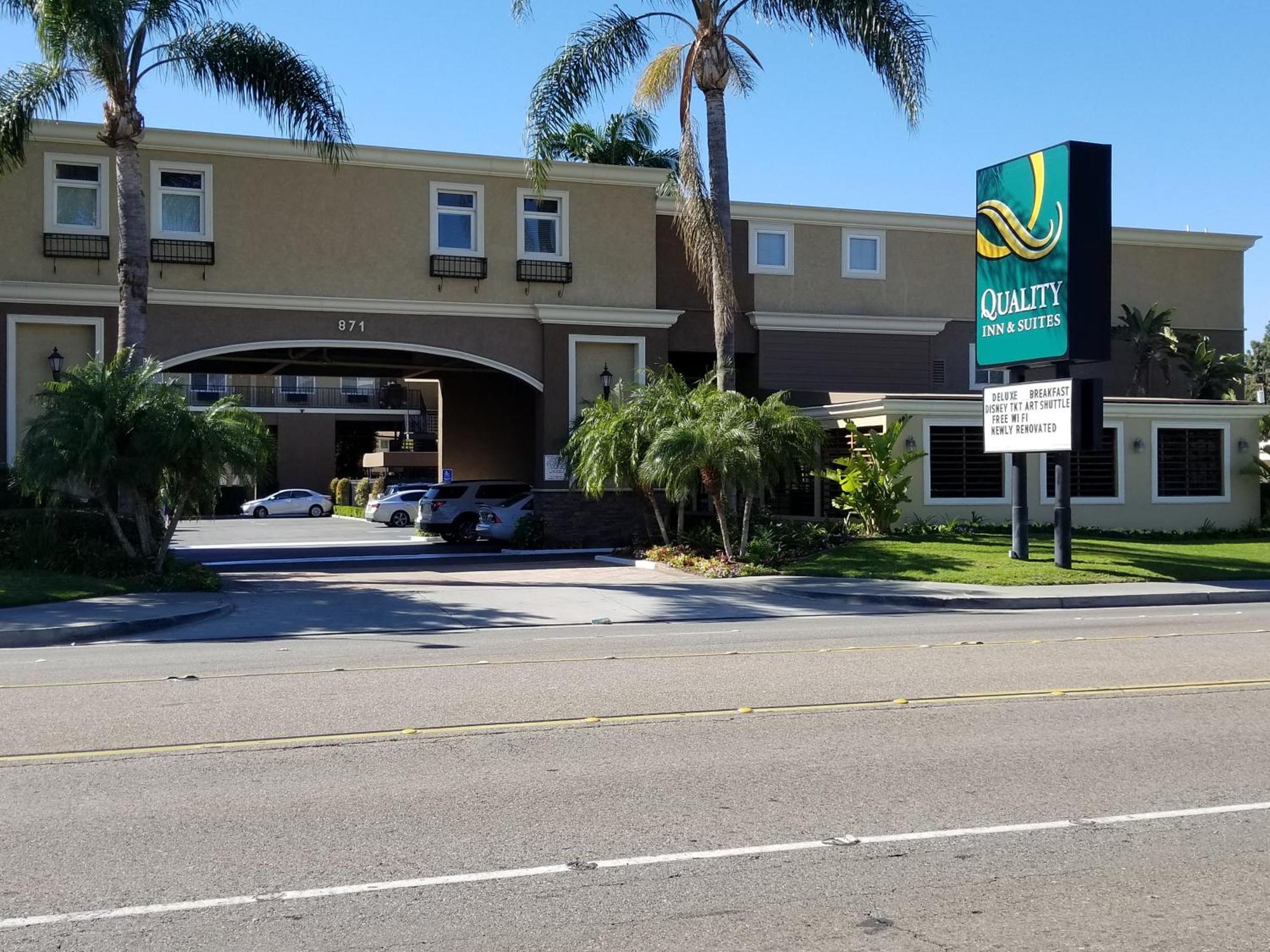 Quality Inn & Suites Anaheim Maingate Ngoại thất bức ảnh